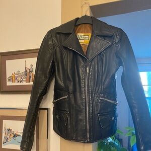 Vintage Moto leather jacket